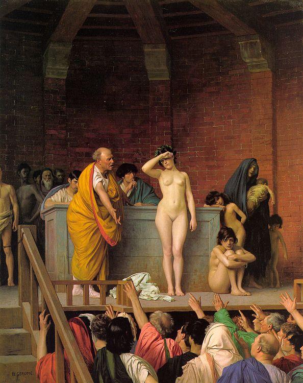 Jean Leon Gerome Slave Auction